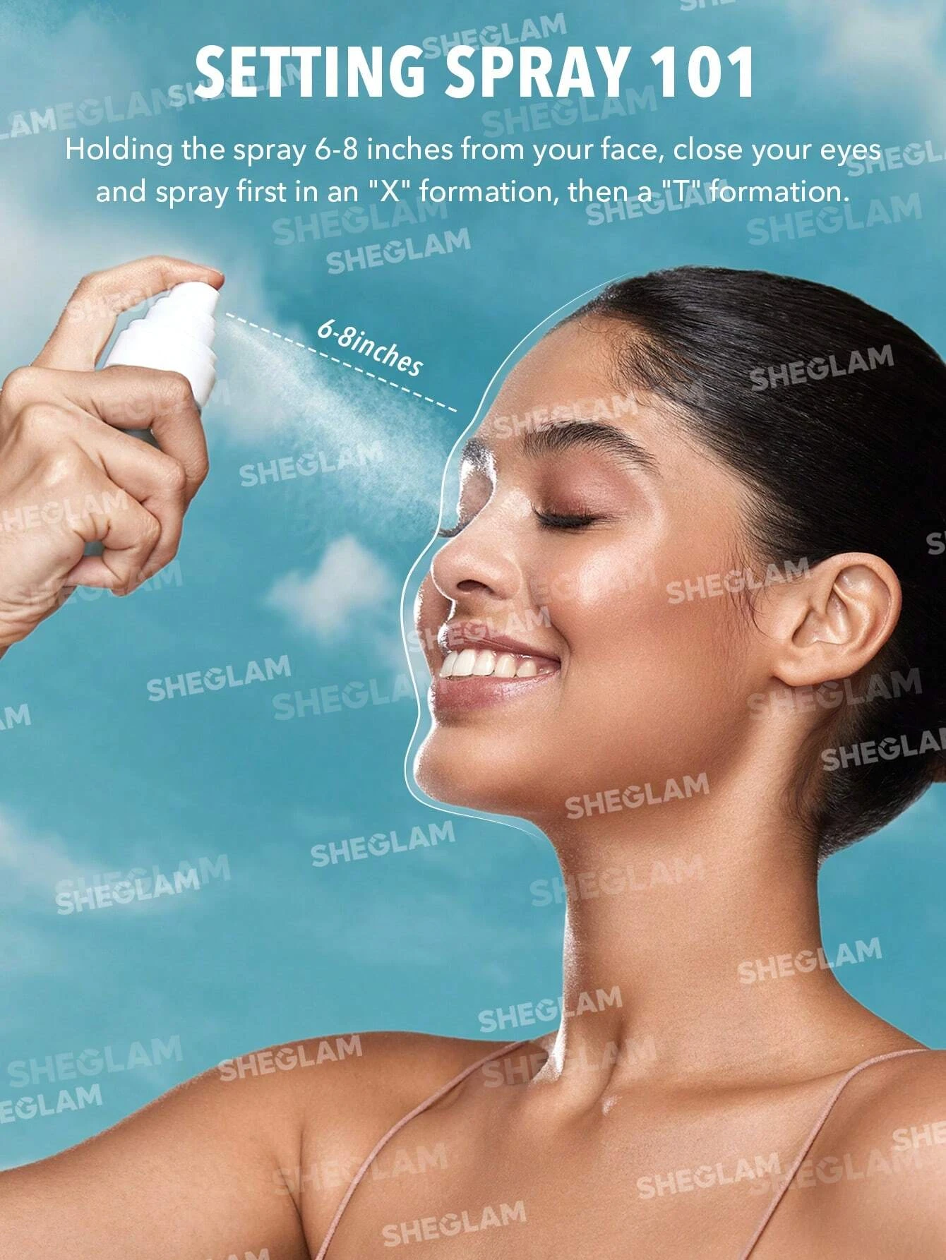  Press Refresh Setting Spray - Makiyaj üçün sabitləşdirici 