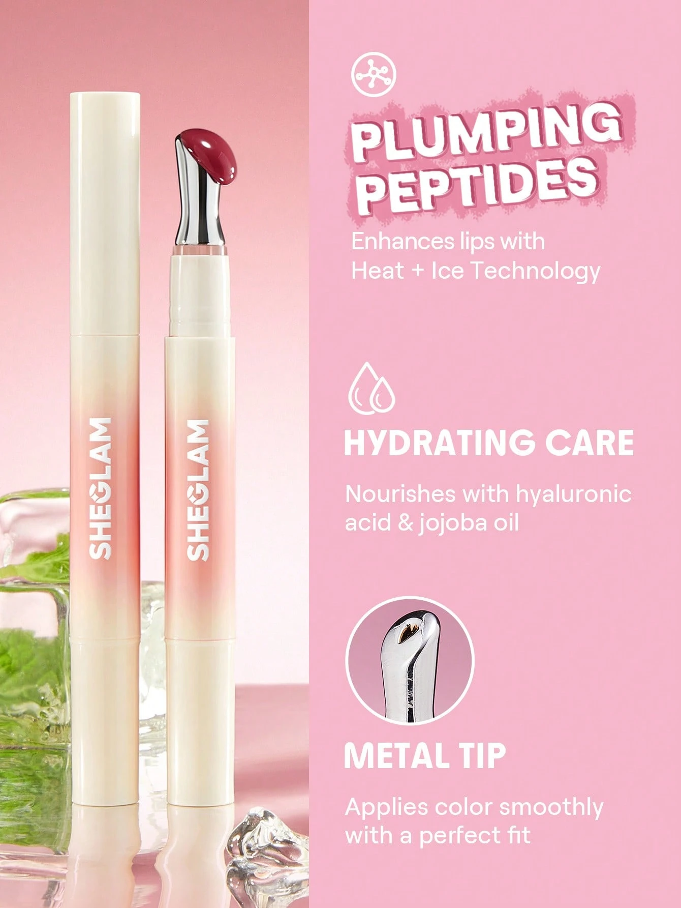 Bold Booster Lip Plumper - Dodaq üçün parıldadıcı