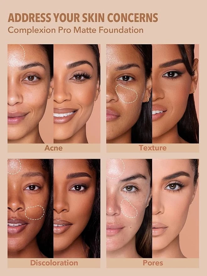 Complexion Pro Long Lasting Breathable Matte Foundation
